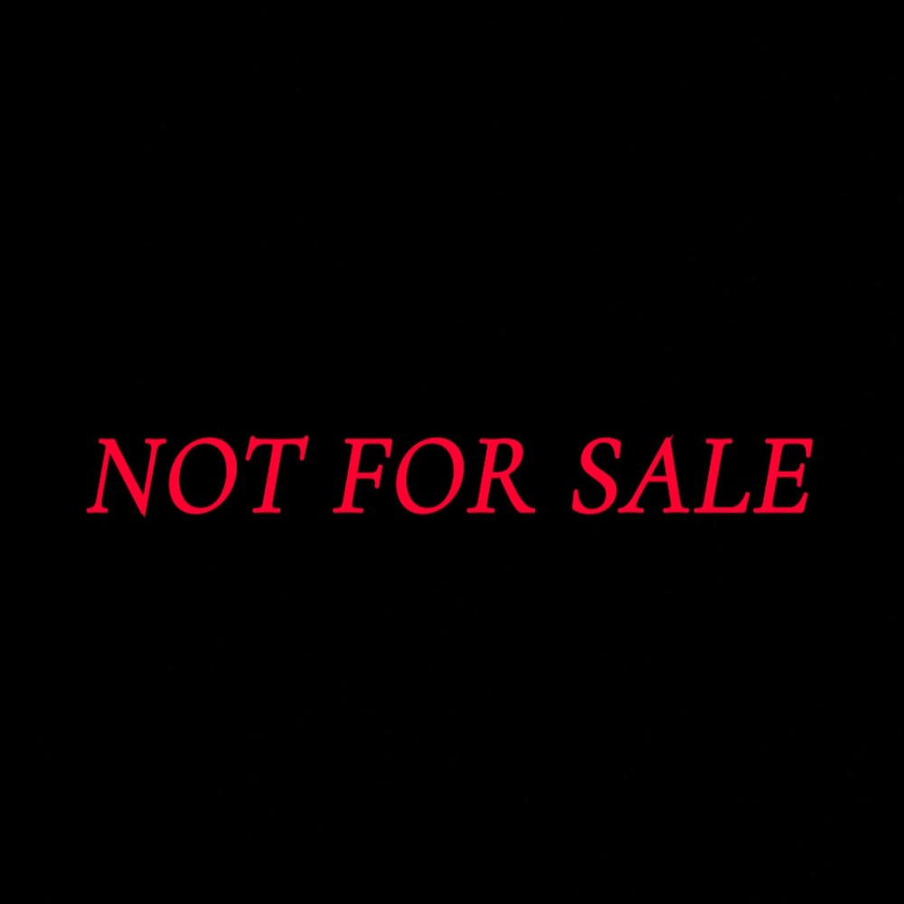 Not for sale
